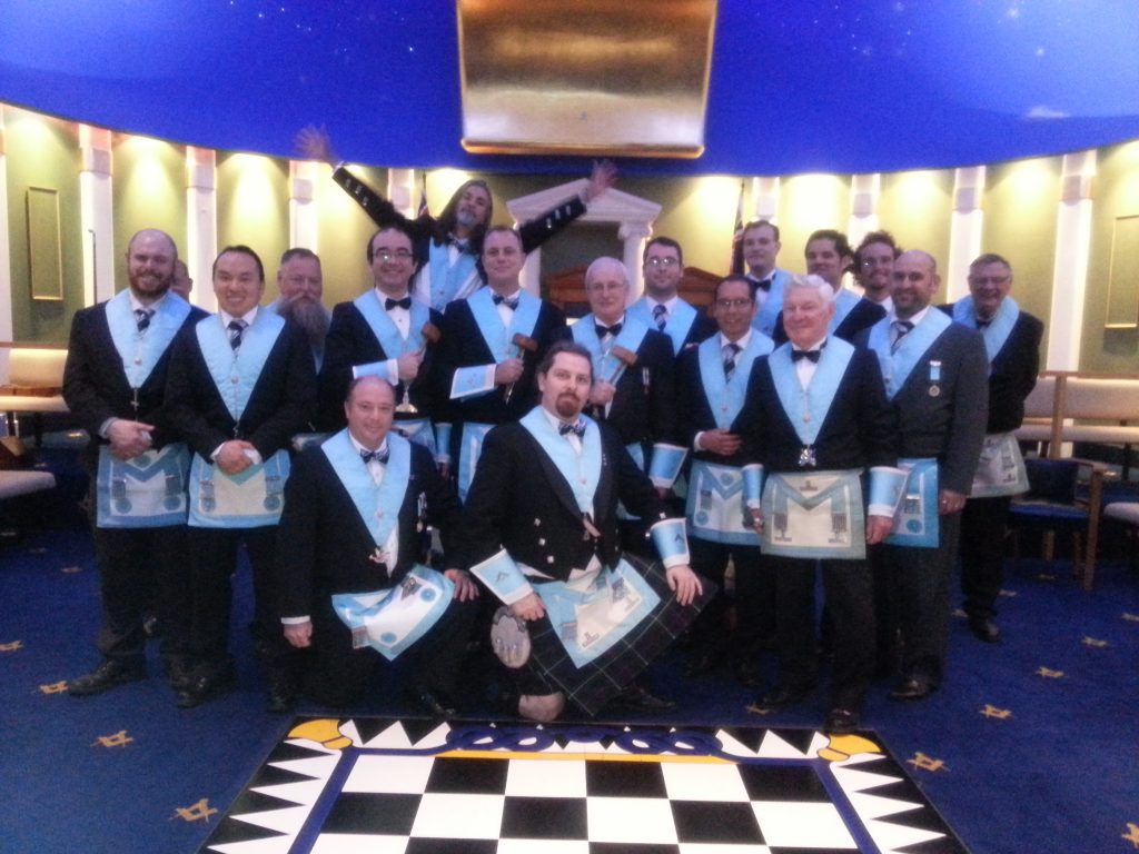 The WM and his Officers for the year 2012-2013